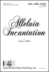 Alleluia Incantation SATB choral sheet music cover